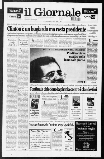 Il giornale : quotidiano del mattino